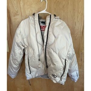 Marker Women's Puffer Jacket - Cream